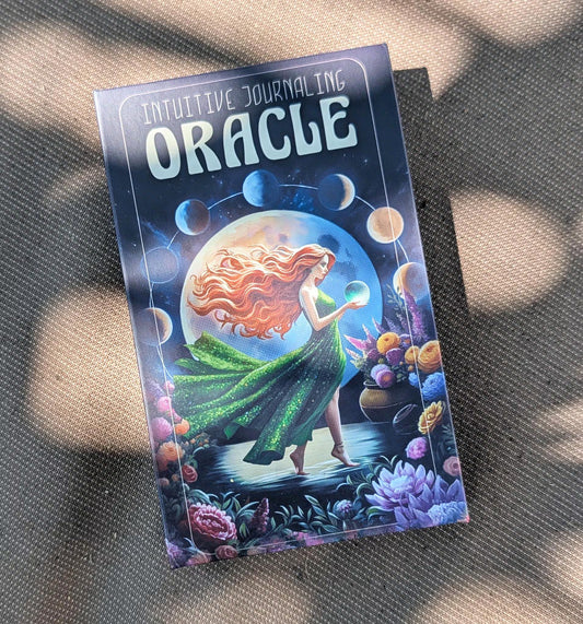 Intuitive Journaling Oracle Cards | 52 Self-Discovery Prompts | Healing, Mindfulness, and Spiritual Growth | Shadow Work and Self Care Deck